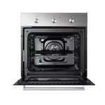 FOUR HISENSE ENCASTRABLE ELECTRIQUE 60X60 NOIR GRIS SS HBO60203 – Image 2