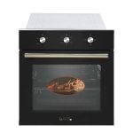 FOUR LCS ENCASTRABLE 60X60 A GAZ NOIR NBG2BL