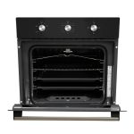 FOUR LCS ENCASTRABLE 60X60 A GAZ NOIR NBG2BL – Image 2