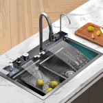 Évier de Cuisine "MULTIFONCTION" – NOIR & Tout-en-Un – Image 2