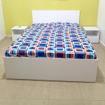 Lit 2 places Blanc-140X190 – Image 2
