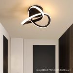 plafonnier LED design à anneaux entrelacés. – Image 3