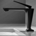 robinet mitigeur noir mat – Image 2