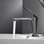robinet mitigeur noir mat