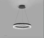 lustre suspendu LED en forme d’anneau – Image 4