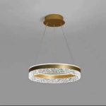 lustre suspendu LED en forme d’anneau
