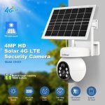 Caméra de surveillance solaire 4G LTE