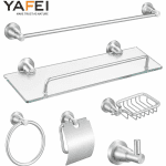 Accessoires de Salle de Bain – 6 Pièces