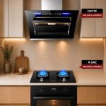 Pack Cuisine Tecnolux F – Hotte + Plaque Gaz 2 Foyers + Four